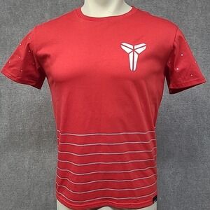 Nike Kobe‎ Bryant Logo T Shirt Men's Short Sleeve Size Large in Red